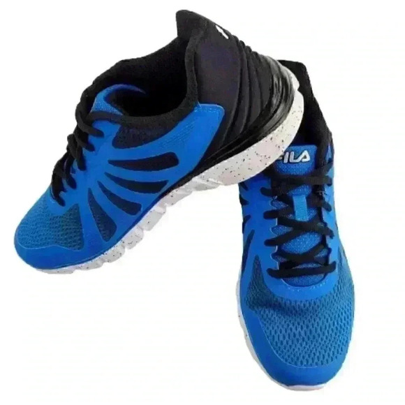 Fila Kids Fraction 2 Sneakers Size 7 Blue Lace Up - Picture 11 of 12